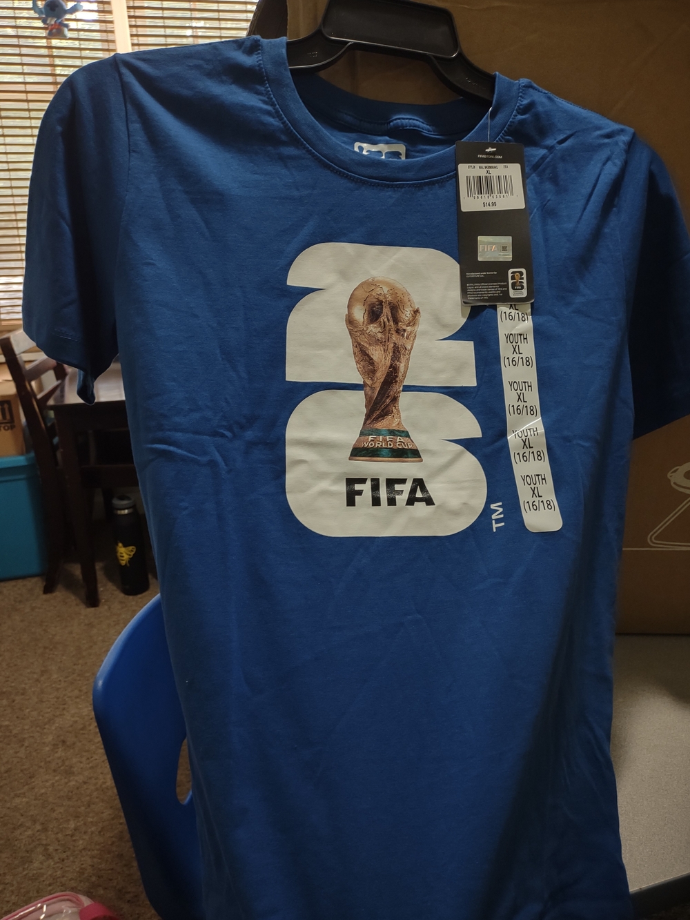FIFA Youth Blue Graphic Tee S810GB